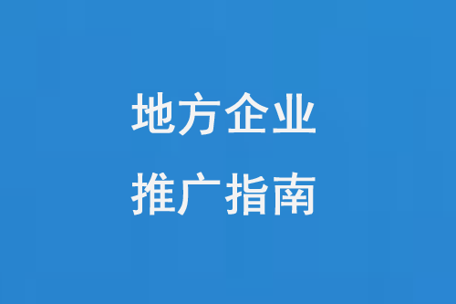 地方型企業(yè)網(wǎng)絡(luò)推廣指南